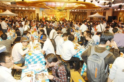 啤酒節活動現場